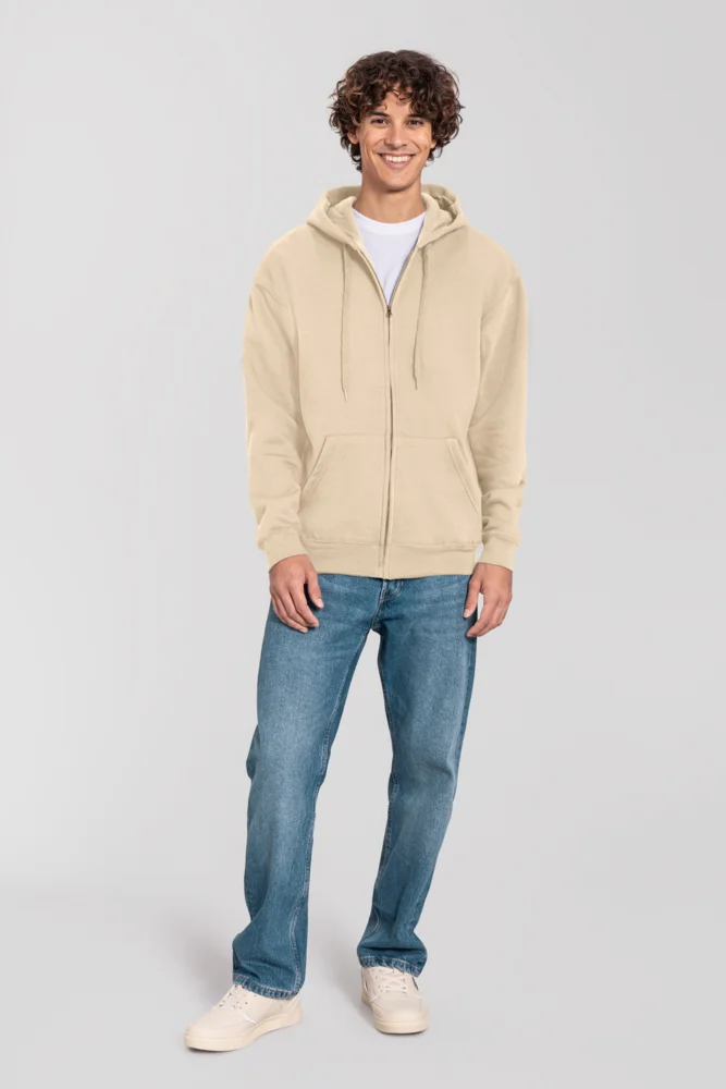 Heavy Hooded Sweat Jacket