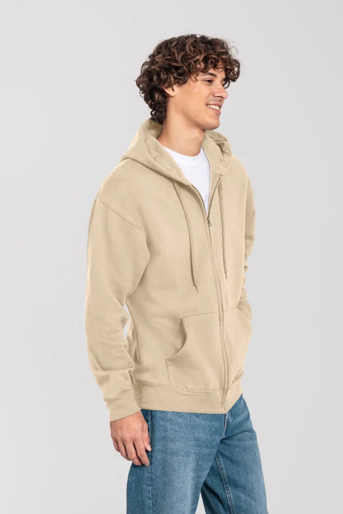 Heavy Hooded Sweat Jacket