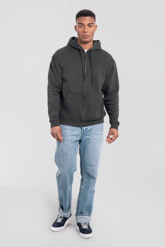 Heavy Hooded Sweat Jacket