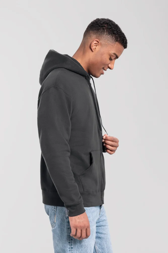 Heavy Hooded Sweat Jacket