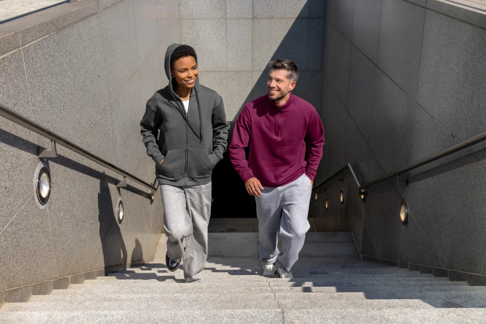 Heavy Hooded Sweat Jacket