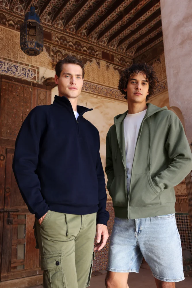 Heavy Hooded Sweat Jacket