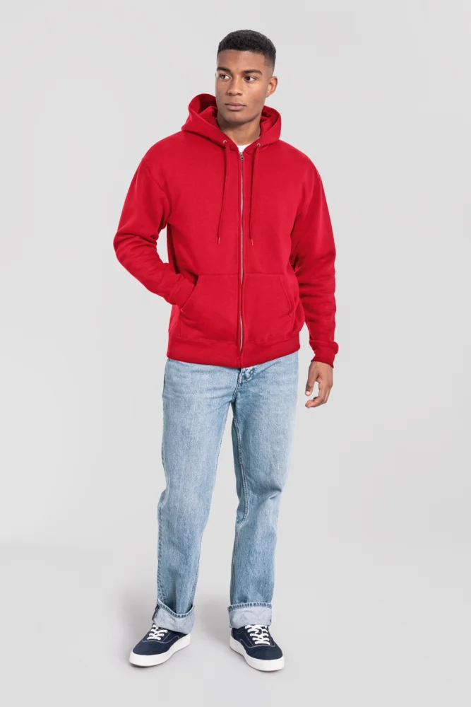 Heavy Hooded Sweat Jacket