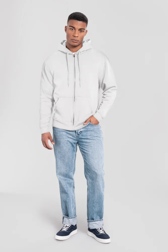 Heavy Hooded Sweat Jacket