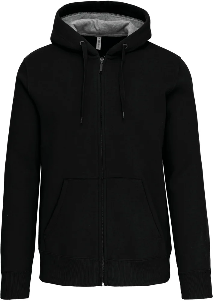 Schwere Kapuzen Sweatjacke