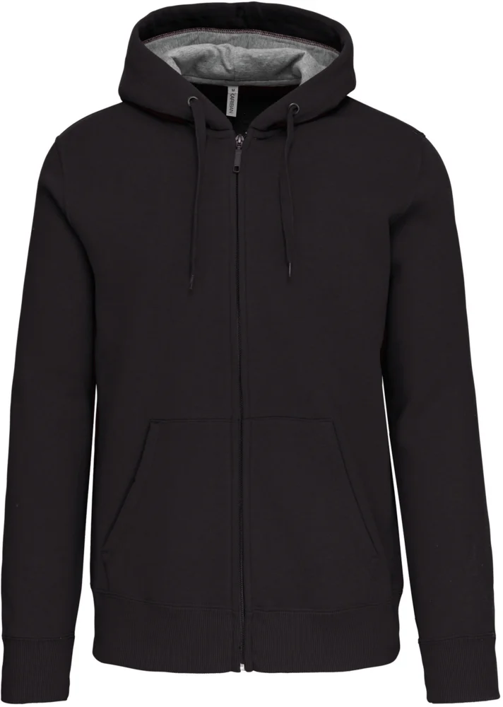 Schwere Kapuzen Sweatjacke