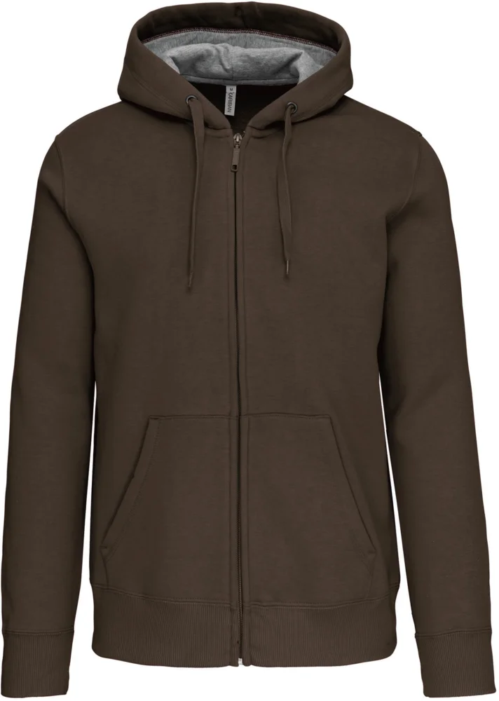Schwere Kapuzen Sweatjacke