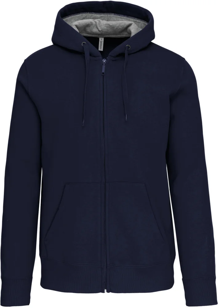 Schwere Kapuzen Sweatjacke