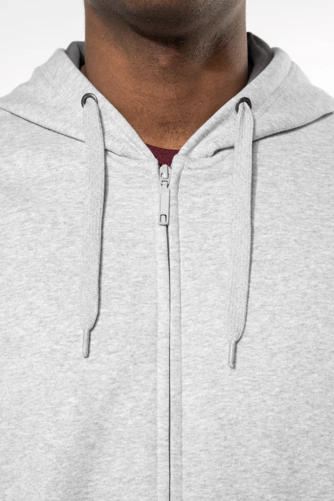 Schwere Kapuzen Sweatjacke