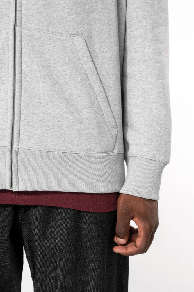 Schwere Kapuzen Sweatjacke