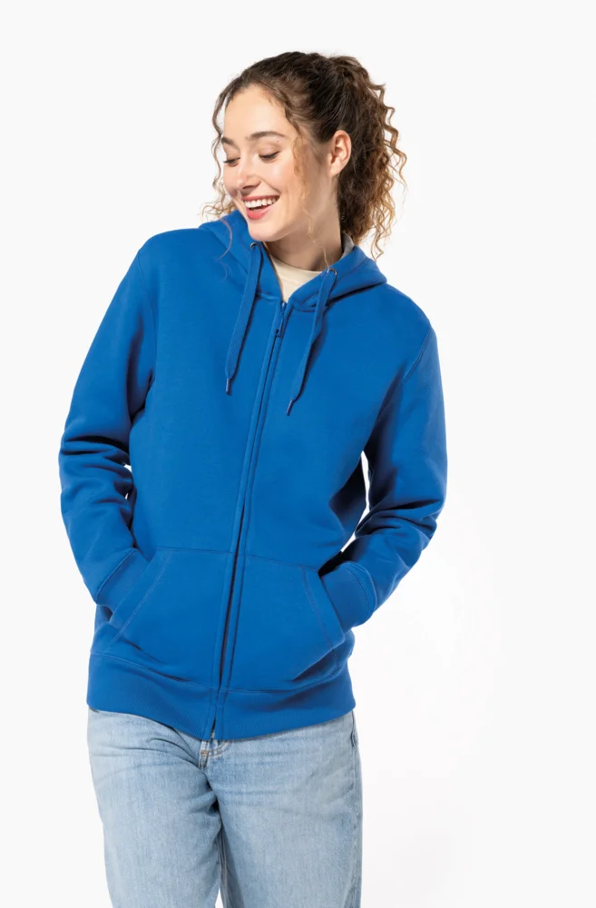 Schwere Kapuzen Sweatjacke