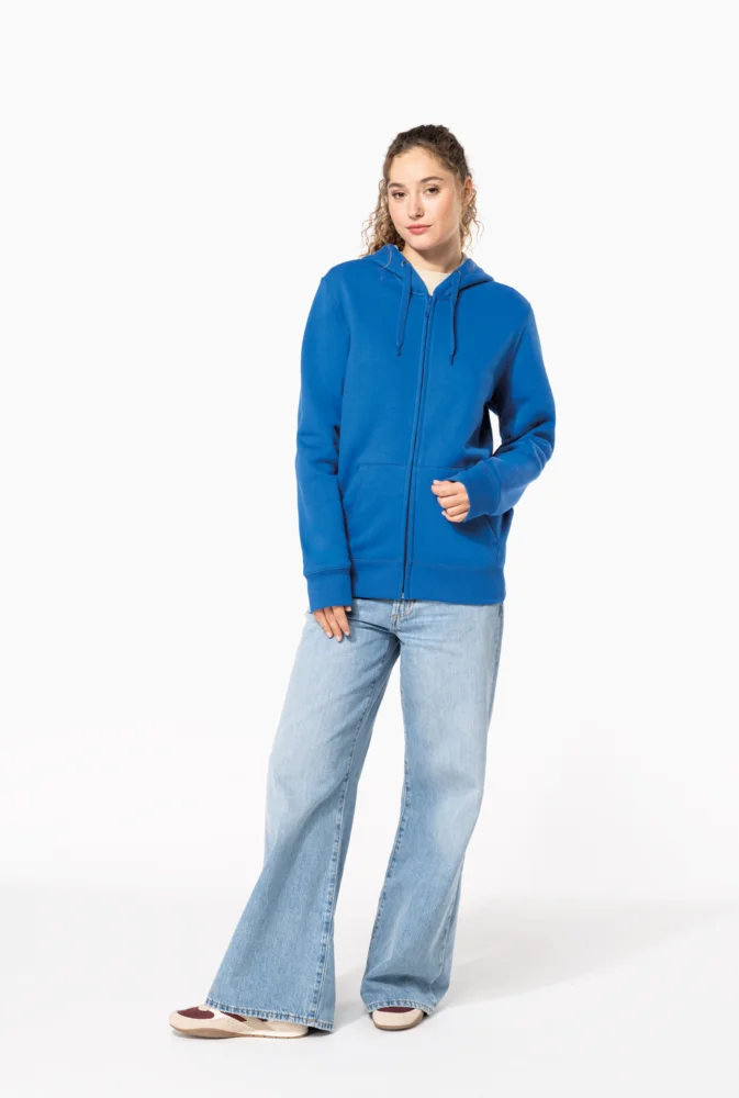 Schwere Kapuzen Sweatjacke