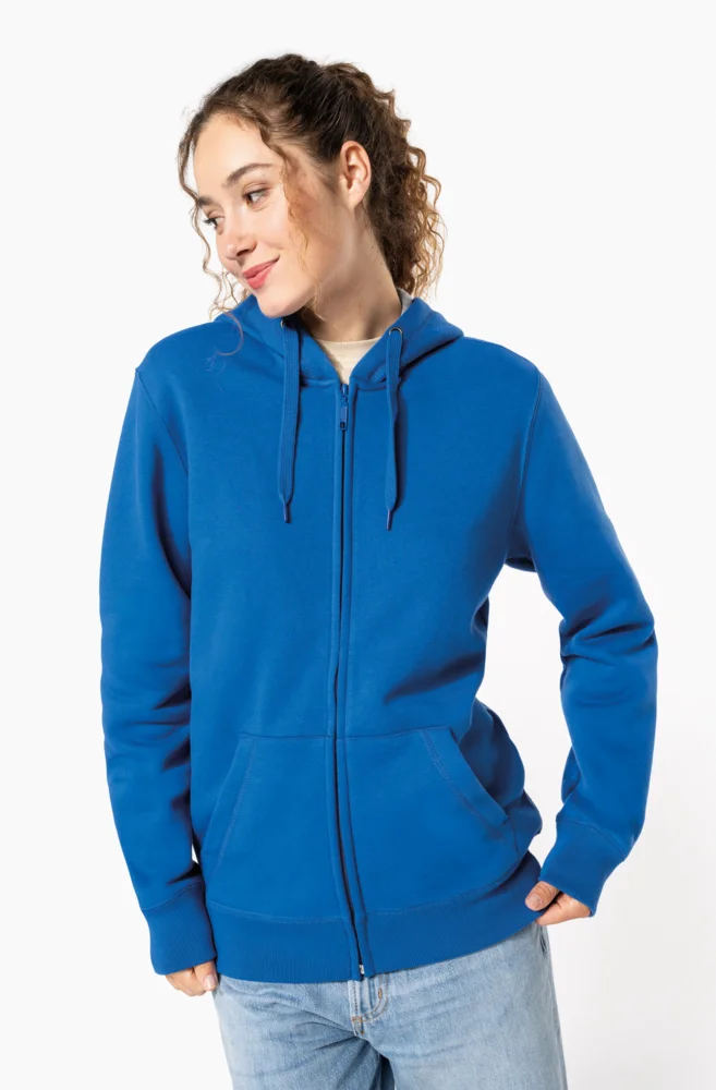 Schwere Kapuzen Sweatjacke