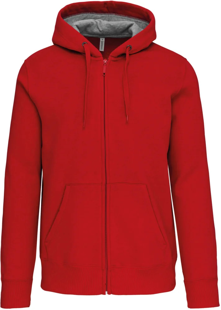 Schwere Kapuzen Sweatjacke