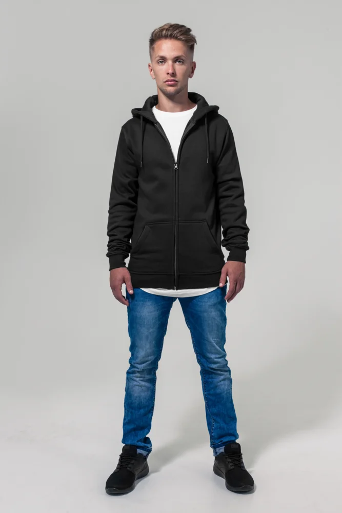 Heavy Hooded Sweat Jacket