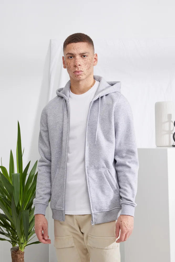 Heavy Hooded Sweat Jacket