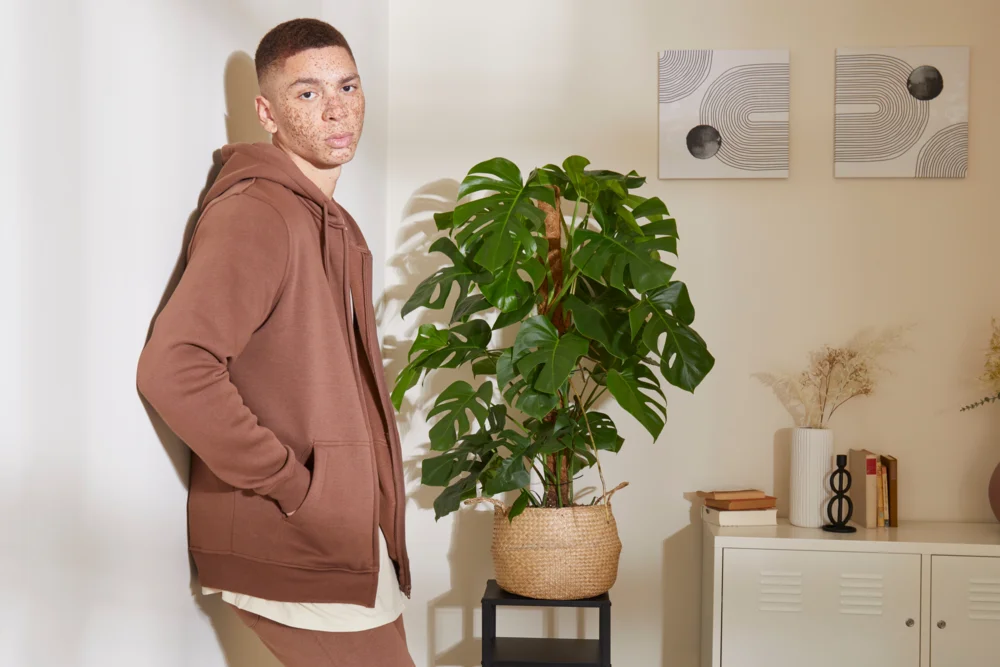 Heavy Hooded Sweat Jacket