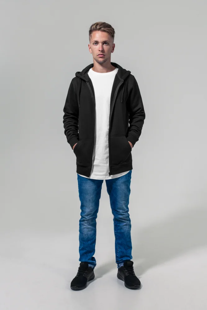 Heavy Hooded Sweat Jacket