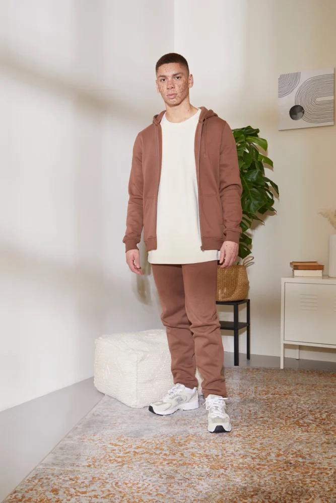 Heavy Hooded Sweat Jacket