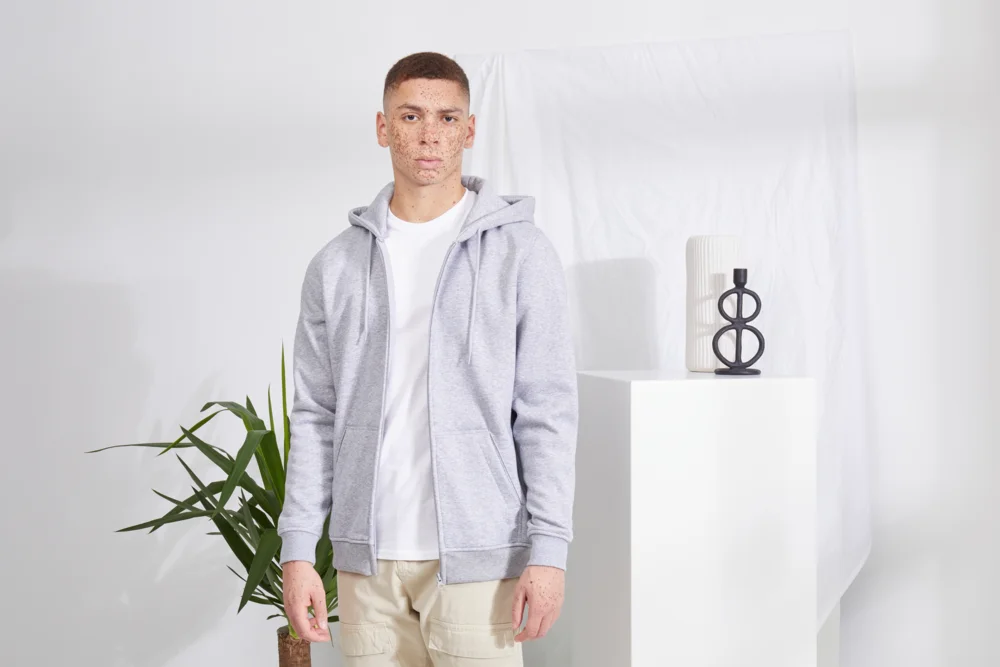 Heavy Hooded Sweat Jacket