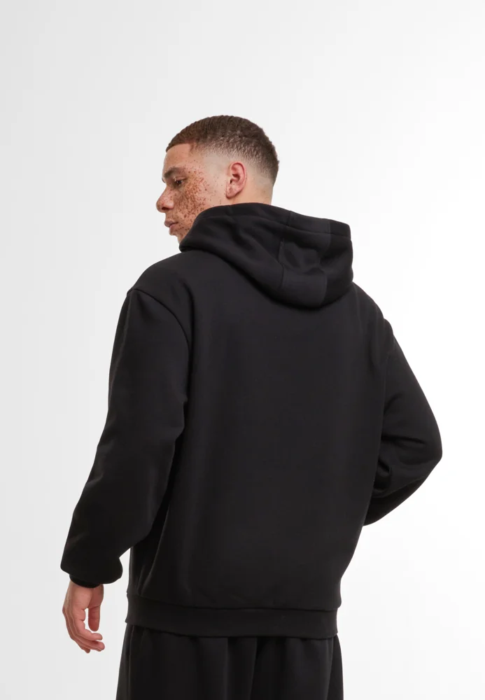 Schwere Kapuzen Sweatjacke "Loose Fit"