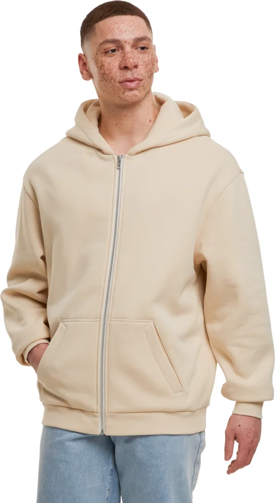 Schwere Kapuzen Sweatjacke "Loose Fit"