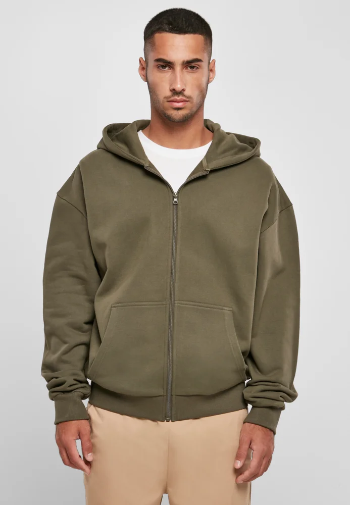 Schwere Kapuzen Sweatjacke "Ultra Heavy"