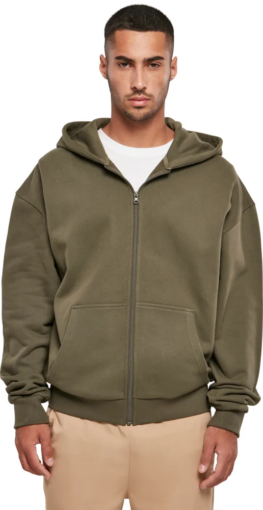 Schwere Kapuzen Sweatjacke "Ultra Heavy"