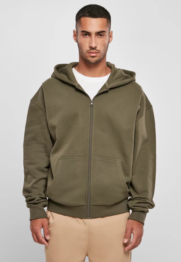 Schwere Kapuzen Sweatjacke "Ultra Heavy"