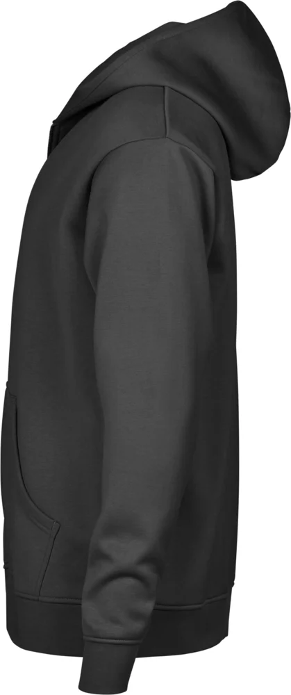 Schwere Kapuzen Sweatjacke "Unlabeled"