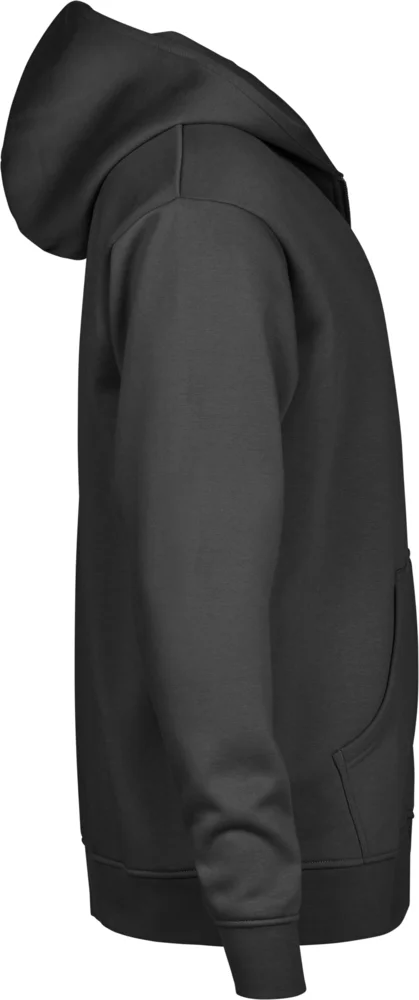 Schwere Kapuzen Sweatjacke "Unlabeled"