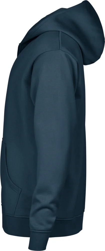 Schwere Kapuzen Sweatjacke "Unlabeled"