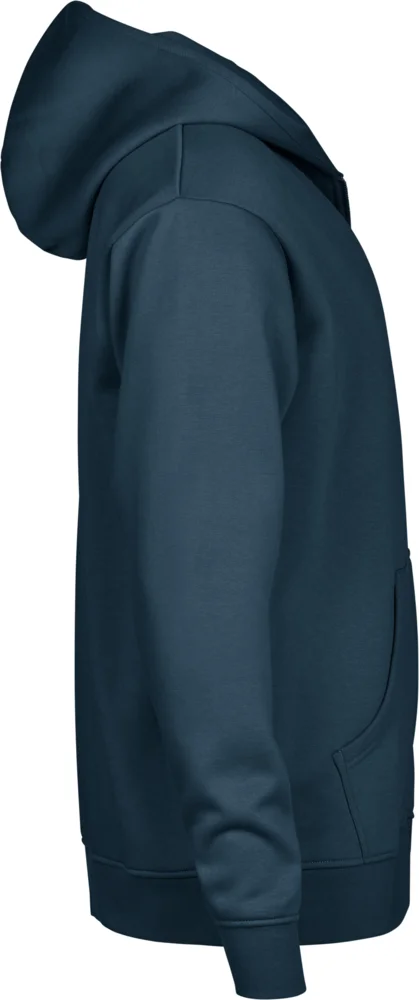 Schwere Kapuzen Sweatjacke "Unlabeled"