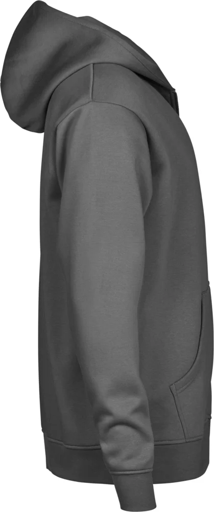 Schwere Kapuzen Sweatjacke "Unlabeled"