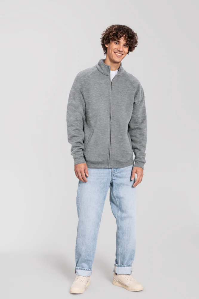 Schwere Sweatjacke