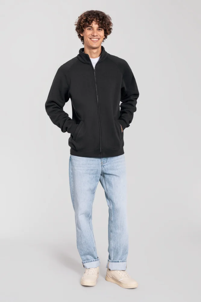 Schwere Sweatjacke