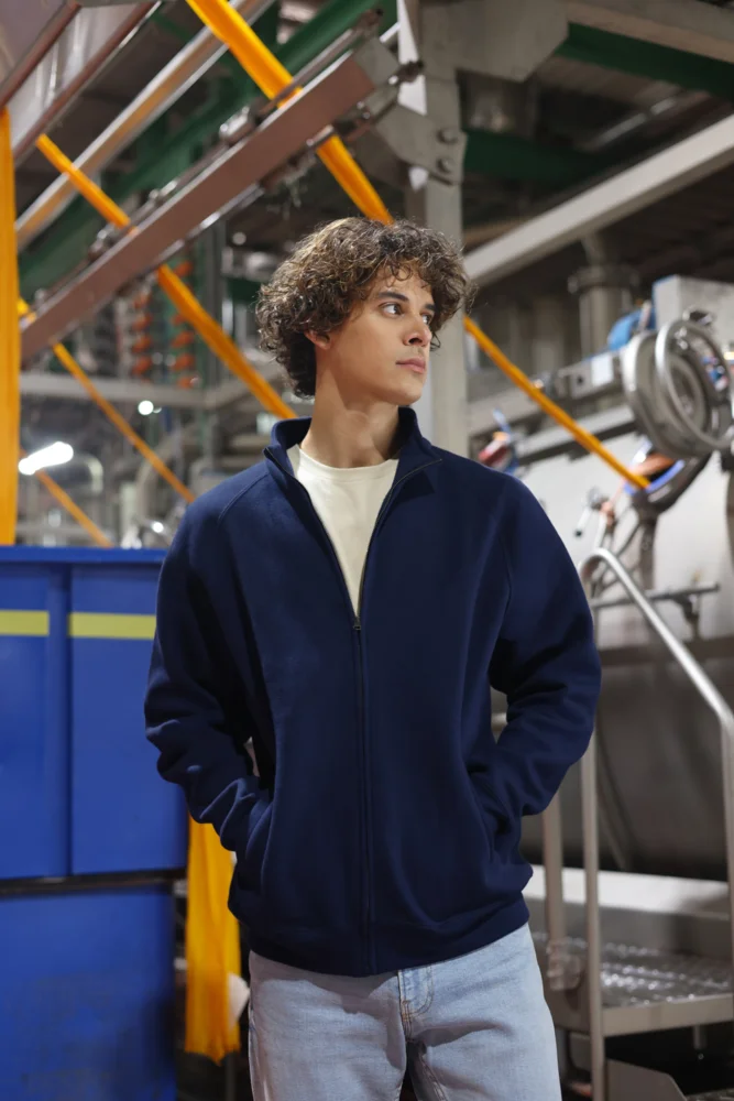 Schwere Sweatjacke