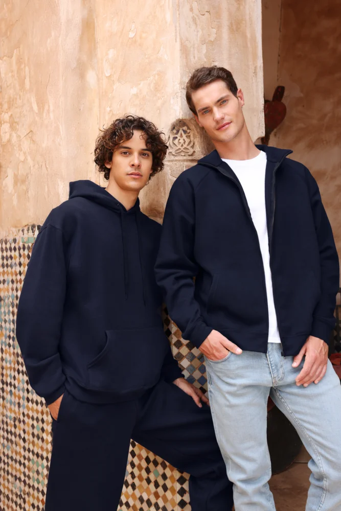 Schwere Sweatjacke