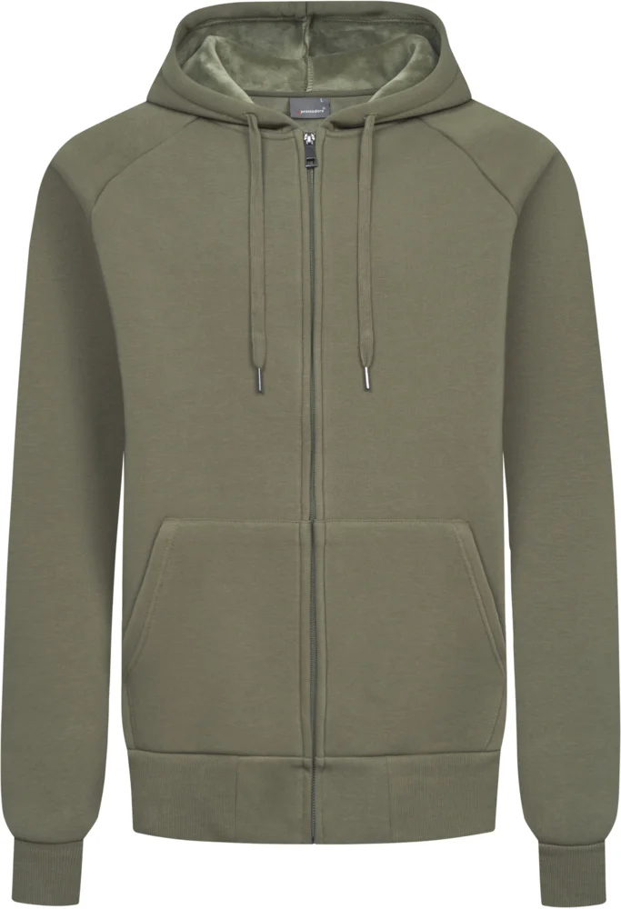 Heavy Unisex Hooded Sweat Jacket