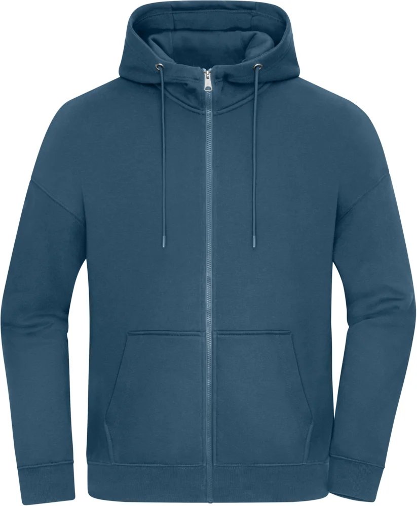 Schwere Unisex Oversize Kapuzen Sweatjacke
