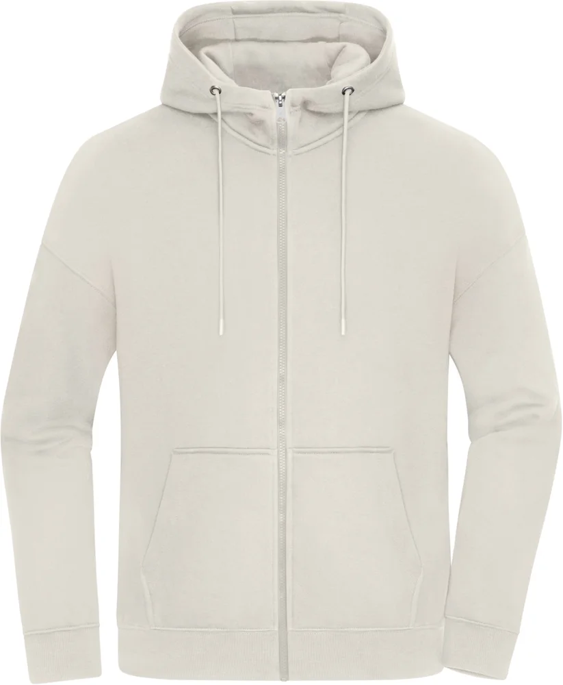 Schwere Unisex Oversize Kapuzen Sweatjacke