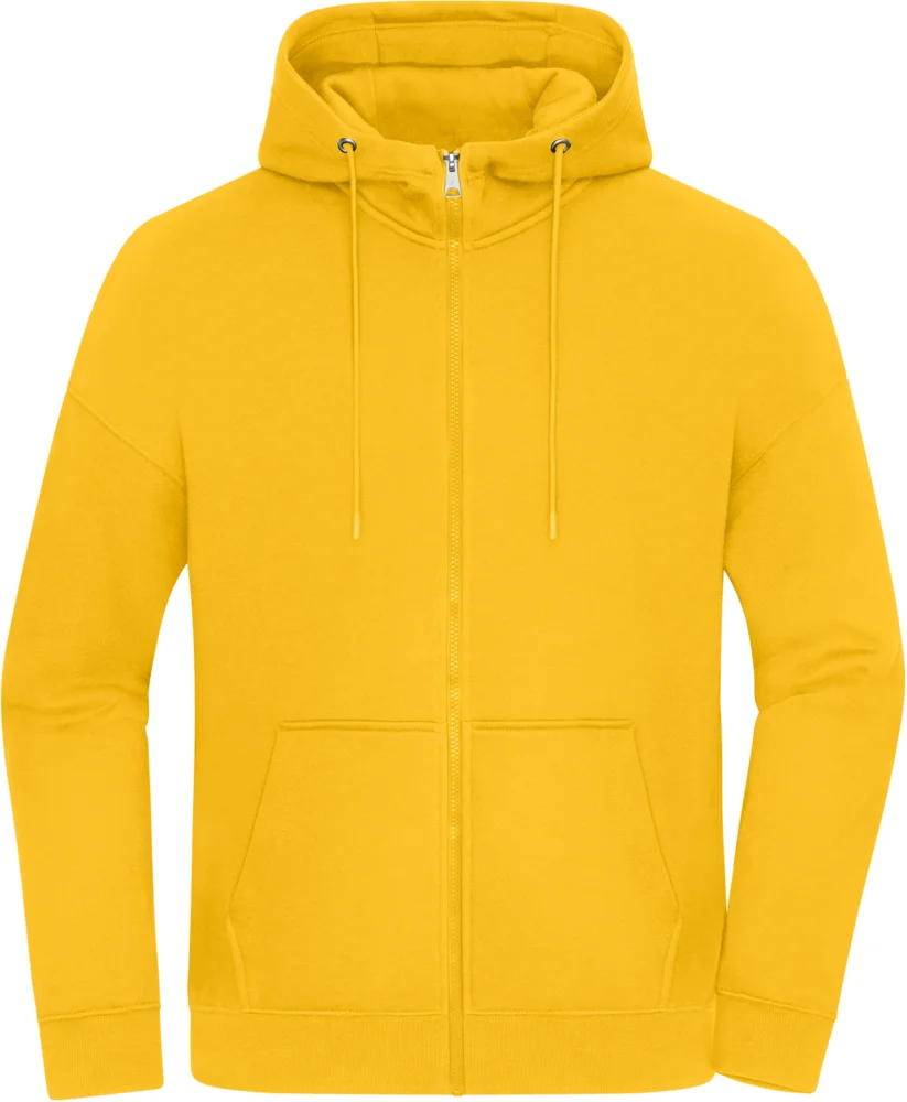 Schwere Unisex Oversize Kapuzen Sweatjacke