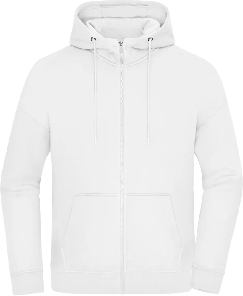 Schwere Unisex Oversize Kapuzen Sweatjacke