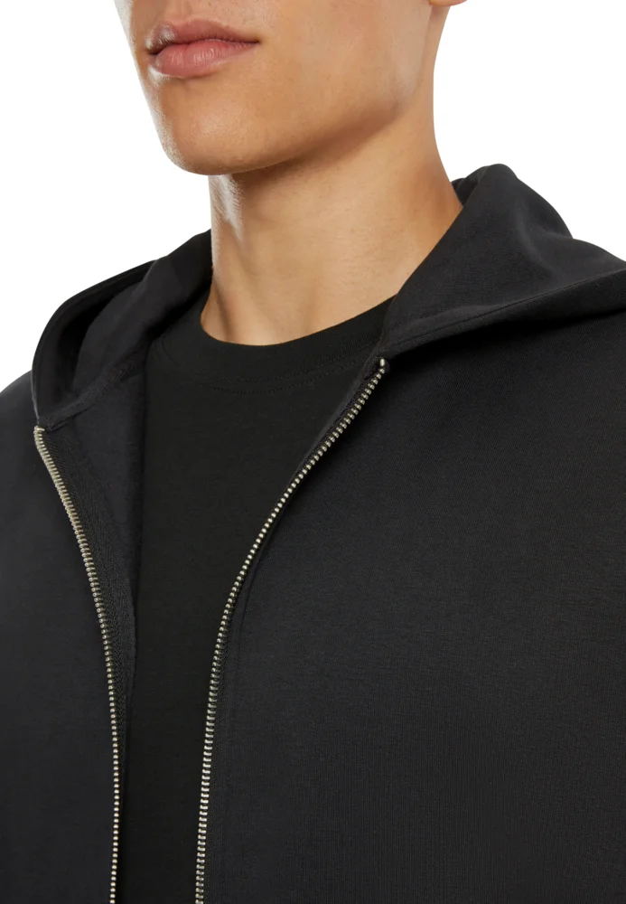 Heavy Unisex Oversize Hooded Sweat Jacket