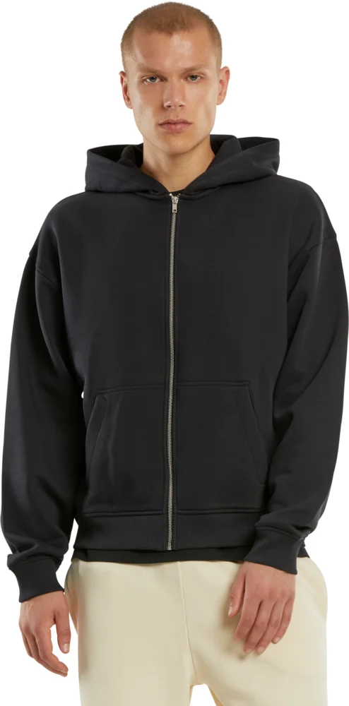 Heavy Unisex Oversize Hooded Sweat Jacket