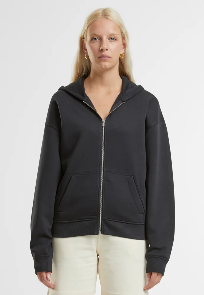 Heavy Unisex Oversize Hooded Sweat Jacket