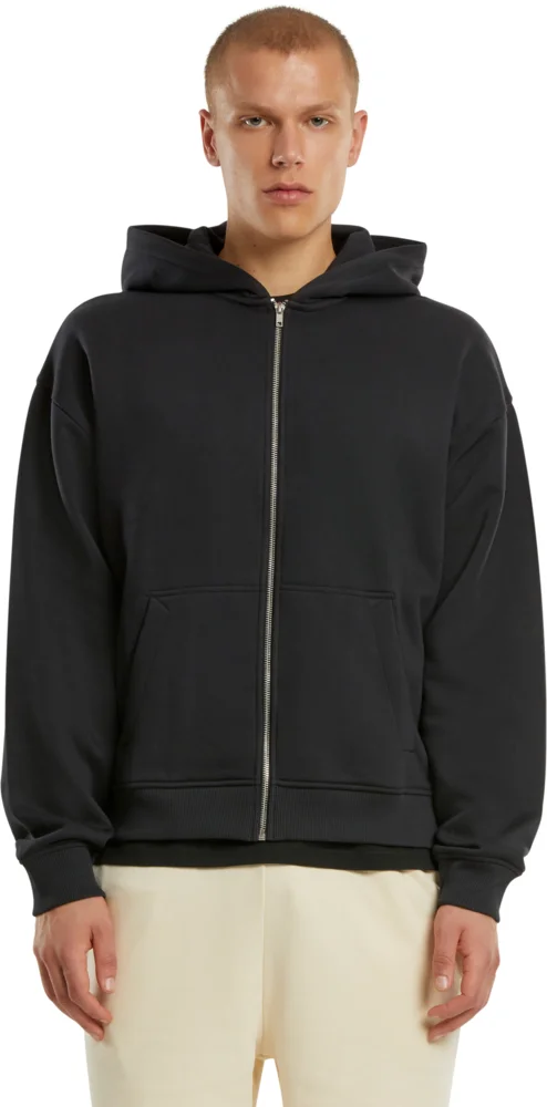 Heavy Unisex Oversize Hooded Sweat Jacket