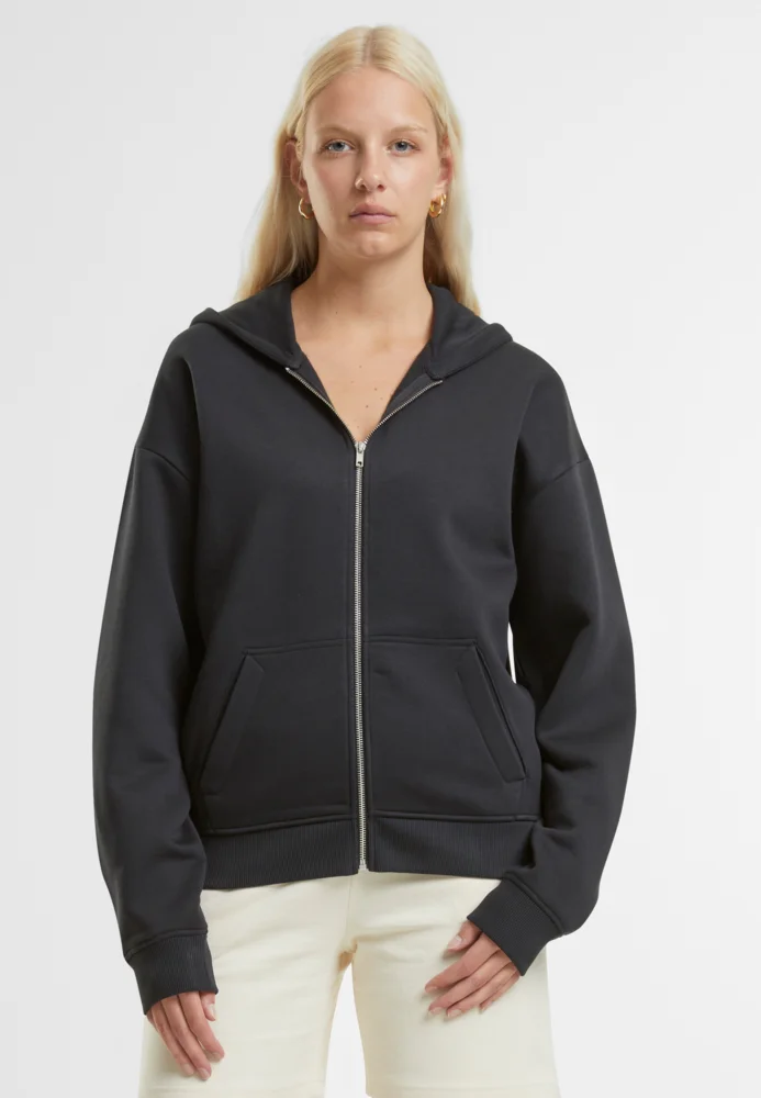 Heavy Unisex Oversize Hooded Sweat Jacket