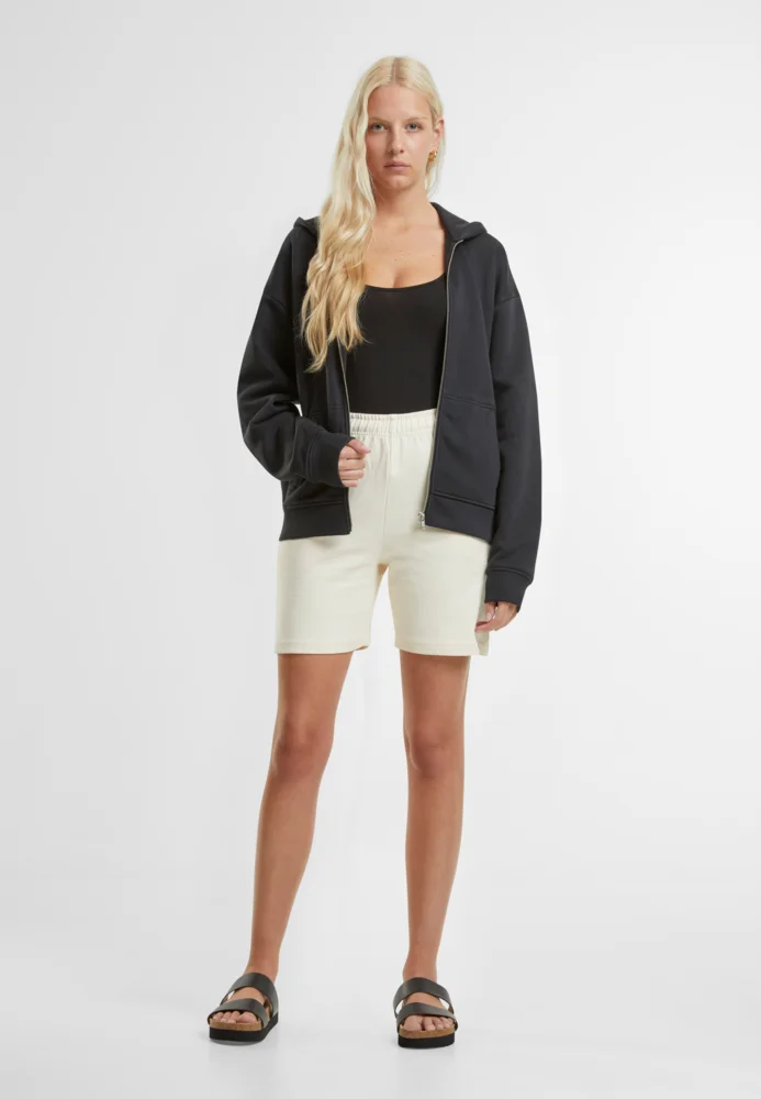 Heavy Unisex Oversize Hooded Sweat Jacket