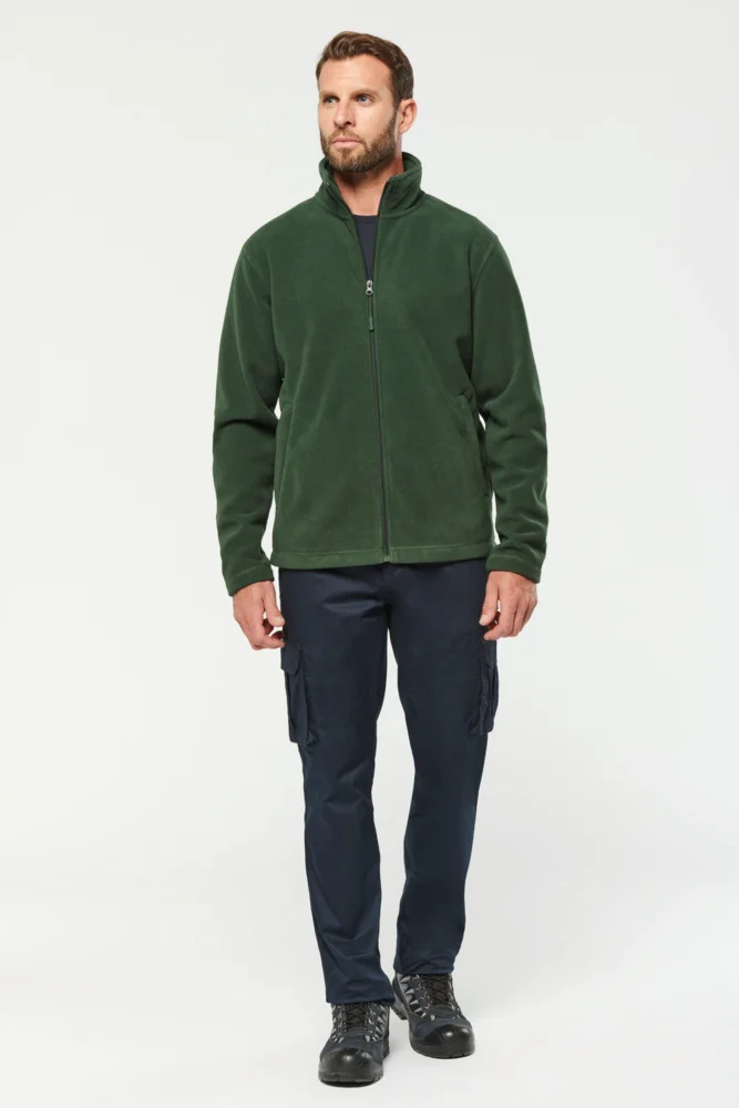 Schwere Workwear Microfleece Jacke